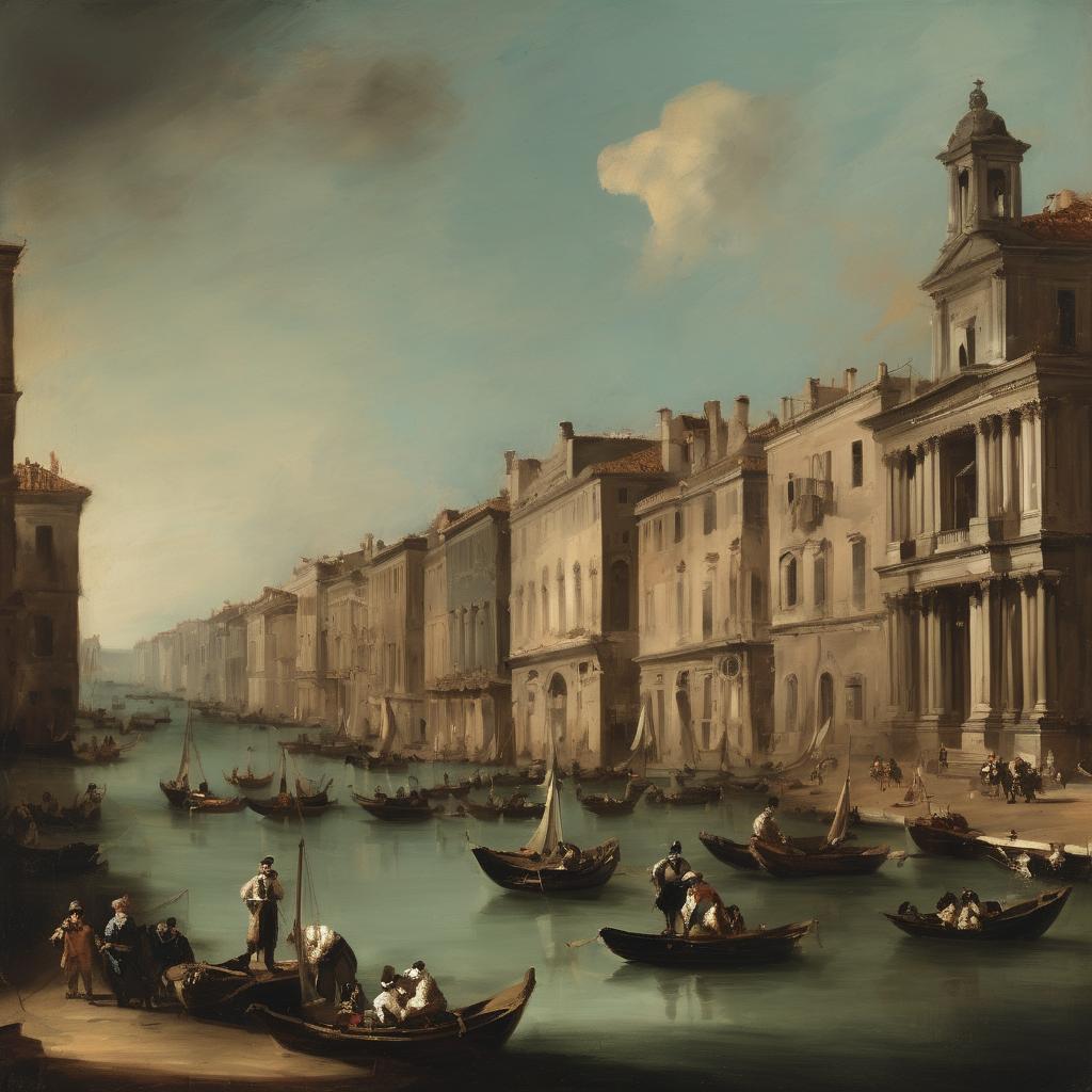 Το Στιλ του Francesco Guardi: Η Αναζήτηση της Φωτεινότητας και της Κίνησης