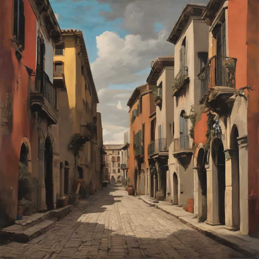 Αντικατοπτρίζει την απλότητα και την ομορφιά της αρχιτεκτονικής σε μια ήρεμη, παραδοσιακή γειτονιά.